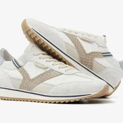 witte via vai lage sneakers mikki ruby