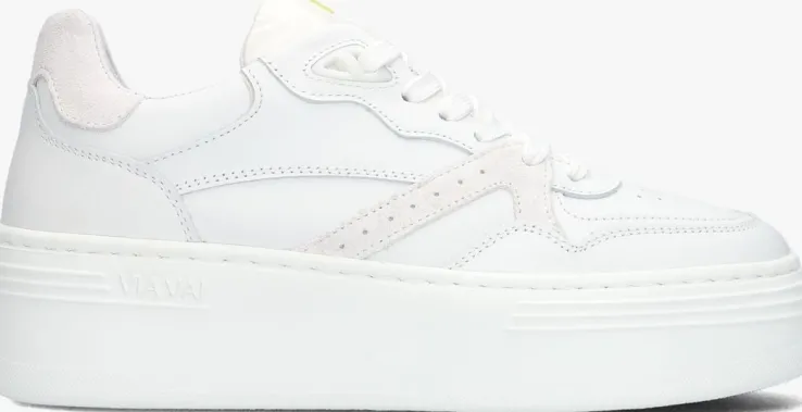 witte via vai lage sneakers isa bo