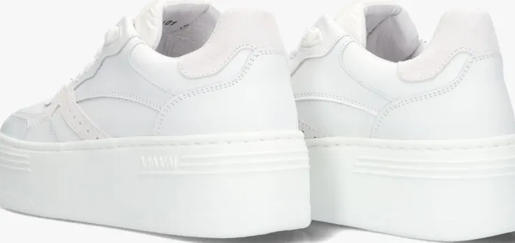 witte via vai lage sneakers isa bo