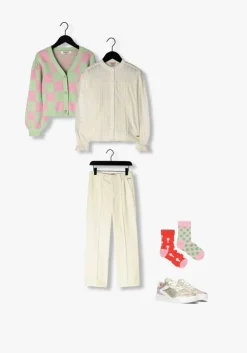 witte vingino flared broek sammie