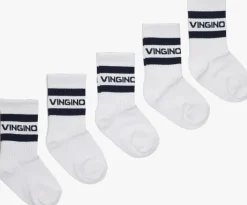witte vingino sokken sock 5 pack