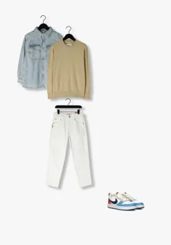 witte vingino straight leg jeans castiano