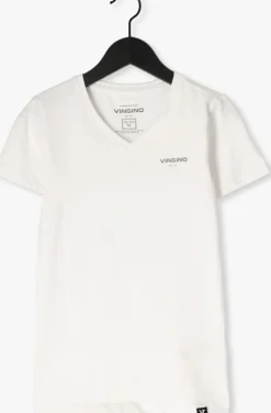 witte vingino t-shirt basic v neck