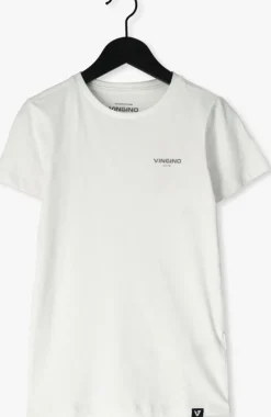 witte vingino t-shirt basic round neck