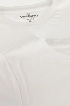 witte vingino t-shirt girls t-shirt (2-pack)