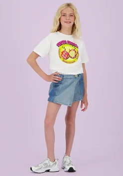 witte vingino t-shirt hanrieke