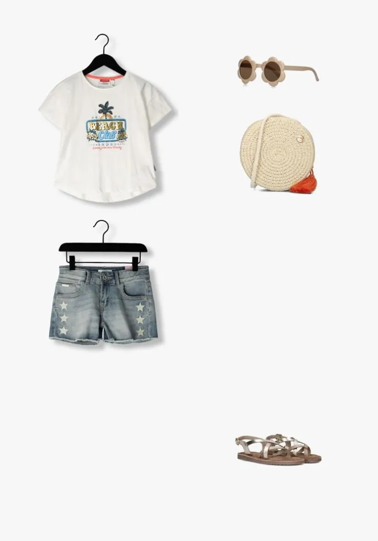 witte vingino t-shirt hilya