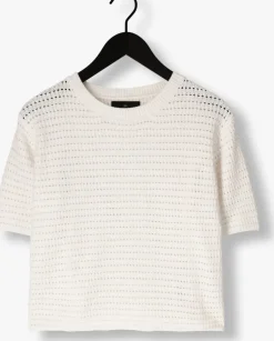 witte withblack t-shirt wblkindra ss tee