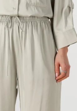 witte withblack wijde broek wblpaddie sateen pants