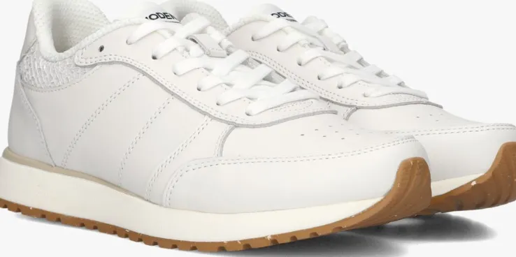 witte woden lage sneakers ronja