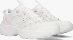 witte woden lage sneakers sif reflective