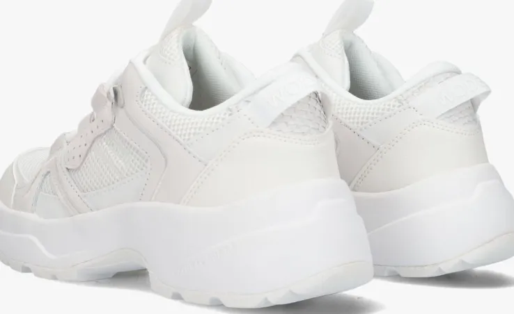witte woden lage sneakers sif reflective