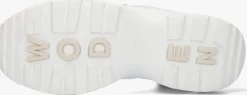 witte woden lage sneakers sif reflective