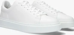 witte woolrich lage sneakers classic court man