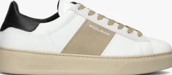 witte woolrich lage sneakers classic court man