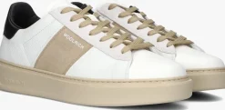 witte woolrich lage sneakers classic court man