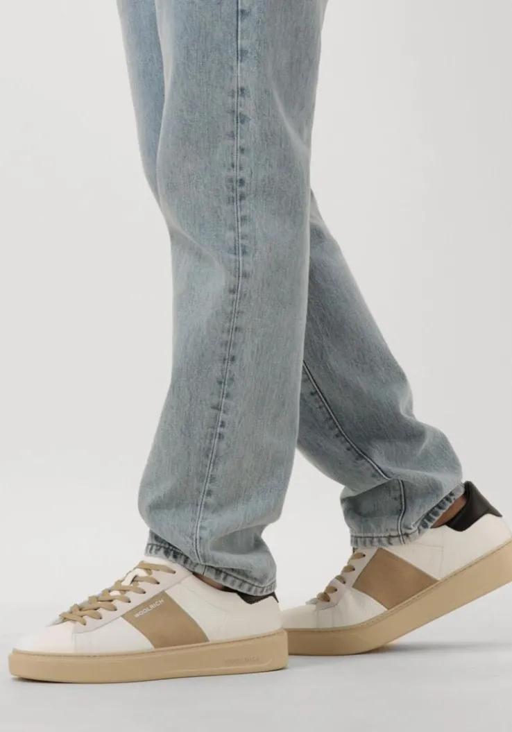 witte woolrich lage sneakers classic court man