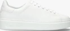 witte woolrich lage sneakers classic court dames