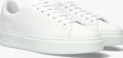 witte woolrich lage sneakers classic court dames