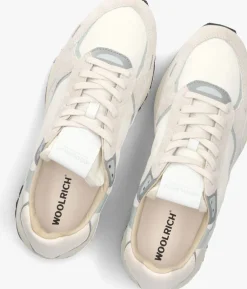 witte woolrich lage sneakers retro sneaker man