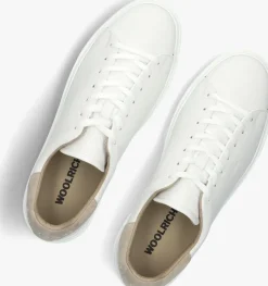witte woolrich lage sneakers classic court man