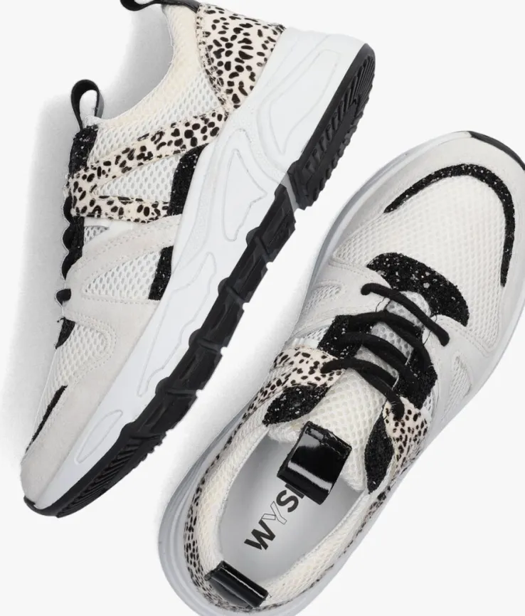 witte wysh lage sneakers carocel