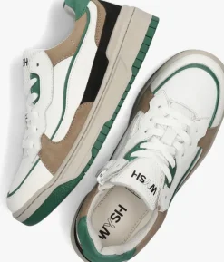 witte wysh lage sneakers aubrey