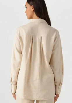 witte y.a.s. blouses yasflaxy ls linen shirt noos