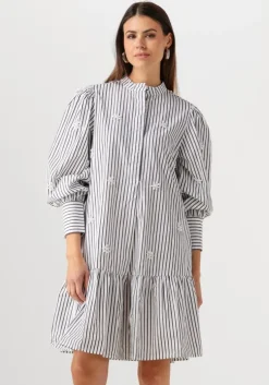 witte y.a.s. mini jurk yasemura ls dress