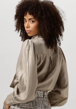 zand aaiko blouses veronne tie shimm ray 517