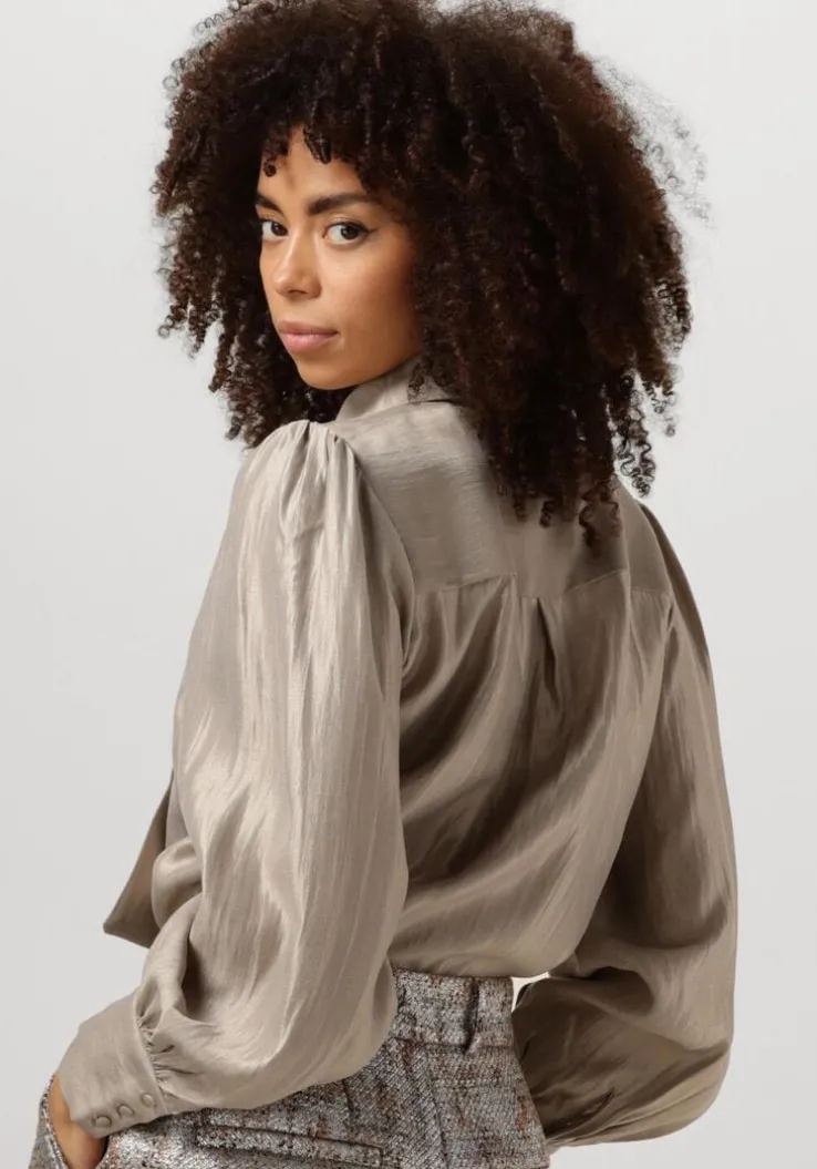 zand aaiko blouses veronne tie shimm ray 517