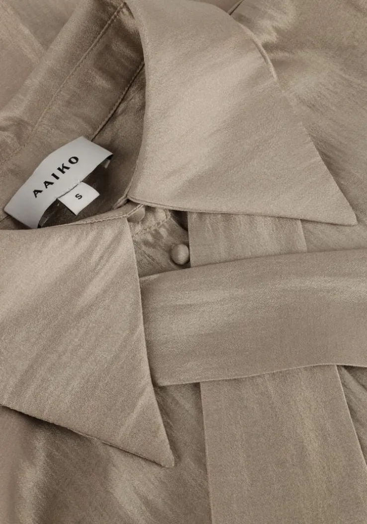 zand aaiko blouses veronne tie shimm ray 517