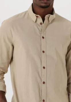 zand anerkjendt casual overhemd akleif l/s cot/linen shirt