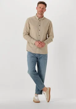 zand anerkjendt casual overhemd akleif l/s cot/linen shirt