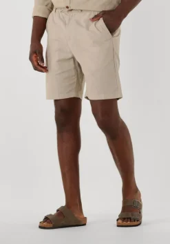 zand anerkjendt korte broek aklt james cot/linen ela shorts