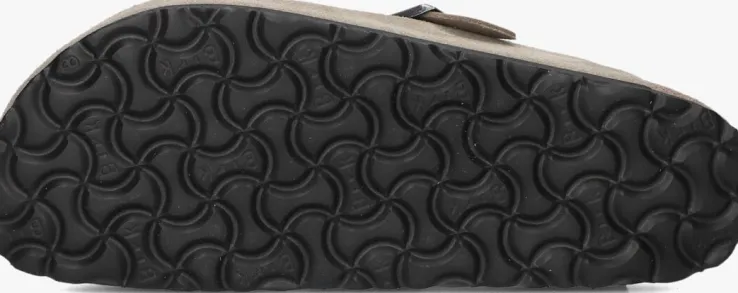 zand birkenstock instappers boston braided