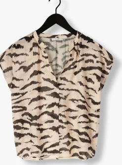 zand by-bar blouses amie zebra blouse