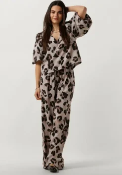 zand by-bar blouses juta cheetah blouse