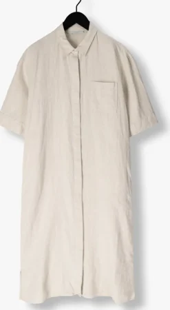 zand by-bar midi jurk bruno linnen dress