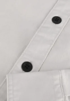 zand calvin klein casual overhemd monogram badge shirt