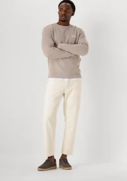 zand calvin klein trui woven label waffle ls tee