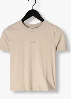 zand calvin klein t-shirt placed institutional baby tee