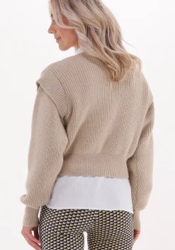 zand colourful rebel trui toby sleeve detail knitwear sweater