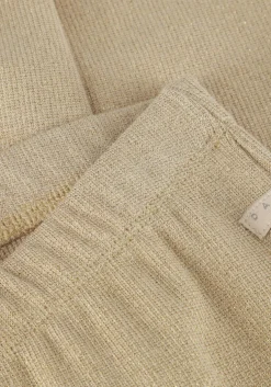 zand daily7 flared broek flared glitter pants