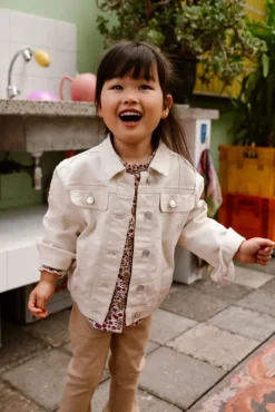 zand daily7 flared broek flared glitter pants