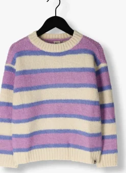 zand daily7 trui knitted sweat fancy stripe