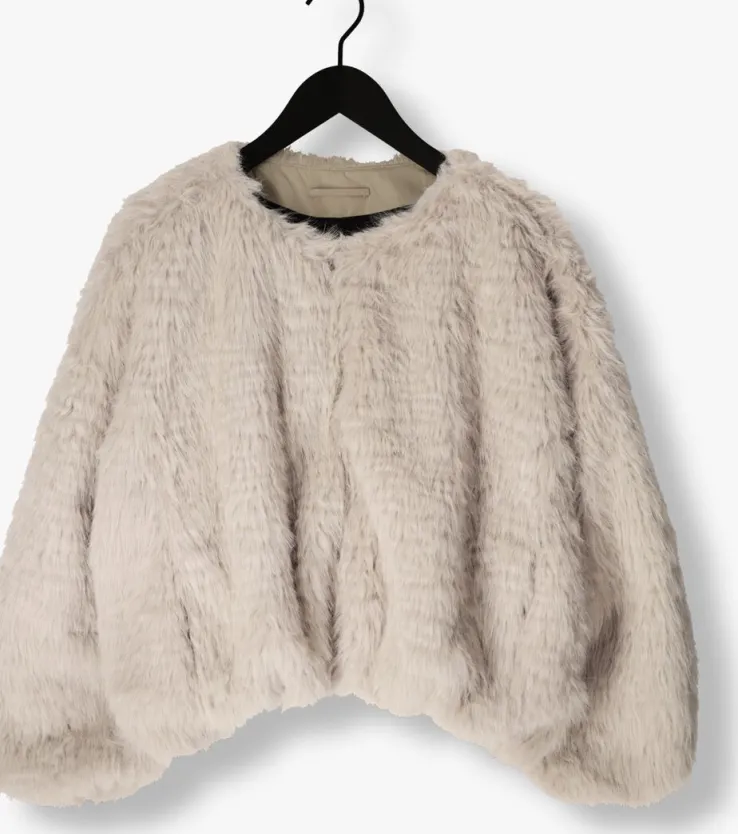 zand drykorn faux fur jas kilchurn