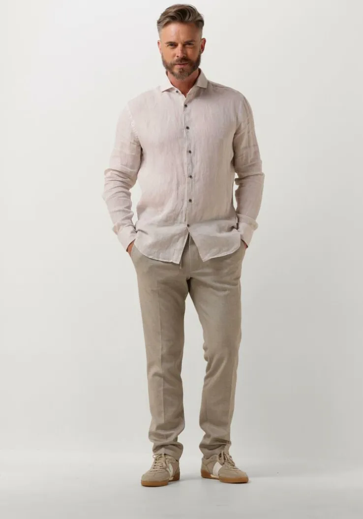 zand gentiluomo casual overhemd s9226-120