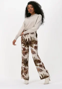 zand knit-ted wijde broek justine