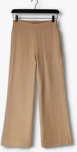 zand knit-ted wijde broek wendy